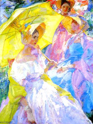 Ladies in the Garden, Old Lyme