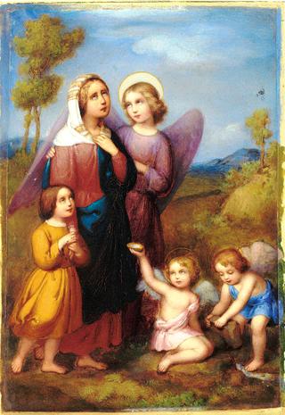 Angels and Cherubs with the Virgin