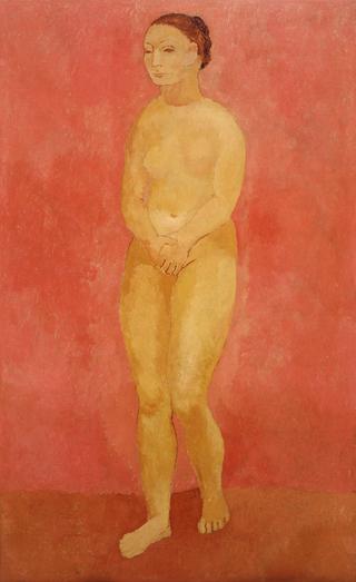 Nude with Joined Hands