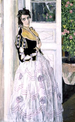 Spanish Lady on the Balcony