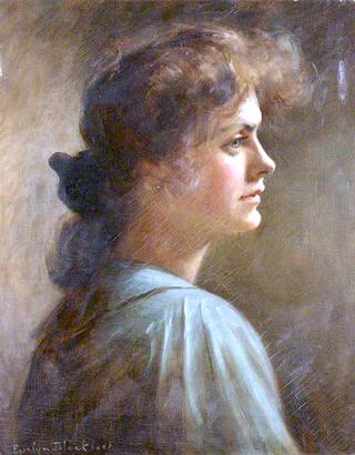Portrait of an Unknown Young Woman