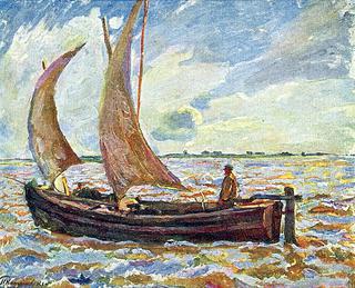 Landscape with Fisherman