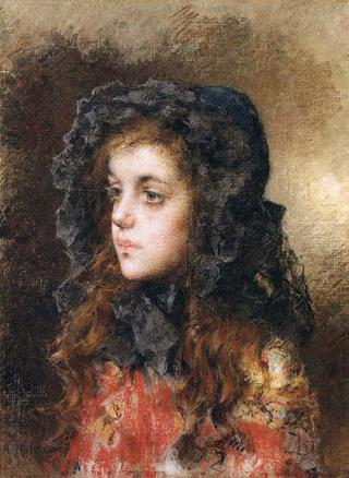 Portrait of a young girl