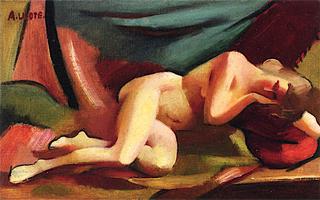 Nude with Drapery