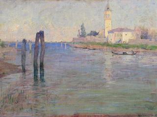 The Gondolier, Venice