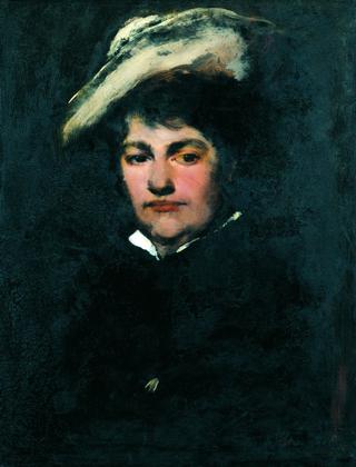 Portrait of Mrs. Mihály Munkácsy