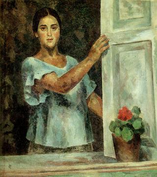 Girl at the Window