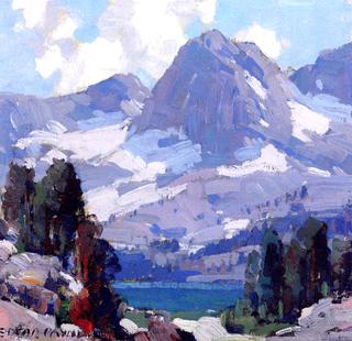 High Sierra, Mountain Scene