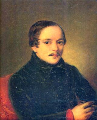 Portrait of Poet Mikhail Lermontov