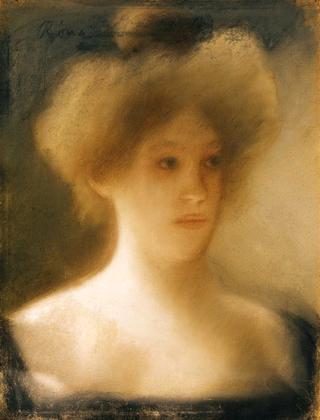 Portrait of a Blonde Lady