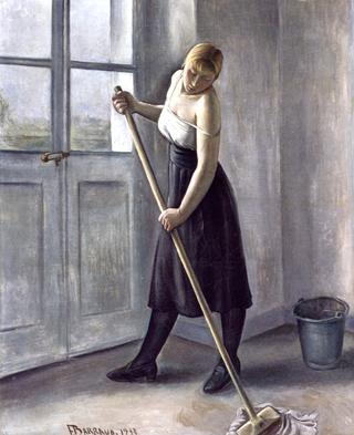 Girl at Work