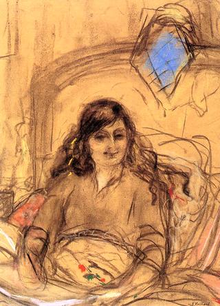 Portrait of the Comtesse Anna de Noailles