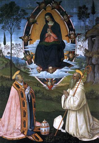 圣格雷戈里大帝和本笃的圣母升天