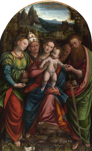 The Madonna and Child with Saints