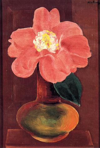 Vase with Red Flower