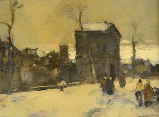 Town in Winter