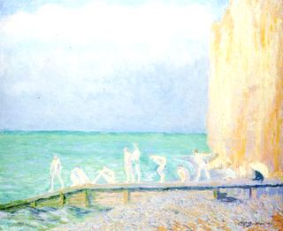 Bathers, Veules-les-Roses