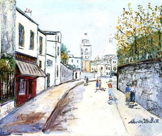 Rue de l'Abreuvoir in Montmartre