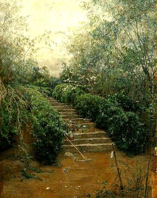 Stairs in the Garden