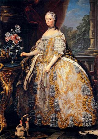 Portrait of Marie Leszczynska, Queen of France