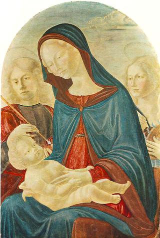 圣母子与塞巴斯蒂安和亚历山大的凯瑟琳