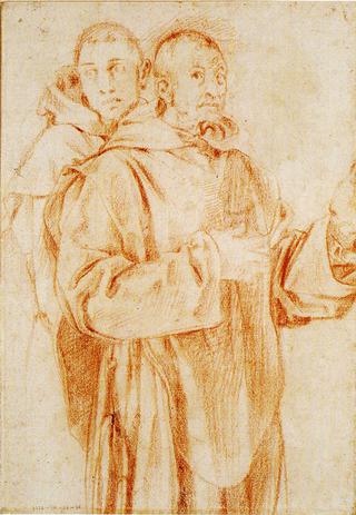 Two Monks Standing