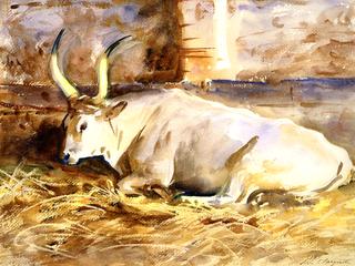 An Ox in a Stall