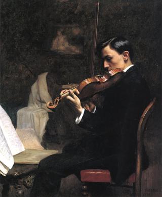 The Violin Student, Paris