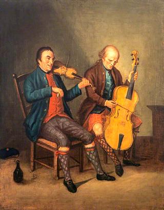Niel Gow, Violinist and Composer, with his Brother Donald Gow, Cellist
