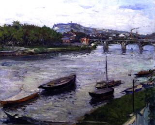 The Bank and Bridge at Argenteuil