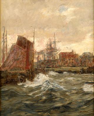 Harbor entrance