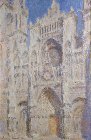 Rouen Cathedral, West Facade, Sunlight
