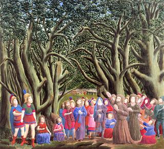 Saint Martin Preaching in the Forests