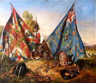 The Colours of the Royal Warwickshire Regiment