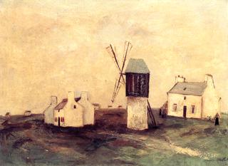 Windmill in Ouessant, Brittany