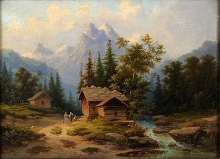 Summer day in the mountains