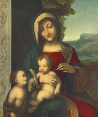 圣母玛利亚与圣约翰