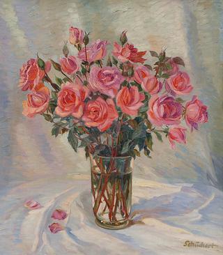 Roses in a Vase