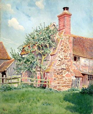 Exterior Chimney of Cottage at Mayes Green, Surrey