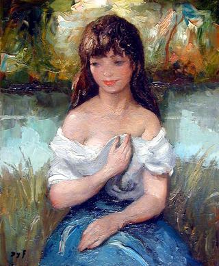 Catherine Pensive