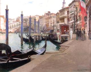 Wedding Day, Rialto Bridge, Venice