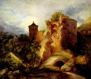 The Exploded Tower of the Castle of Heidelberg