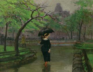 Spring Rain, New York