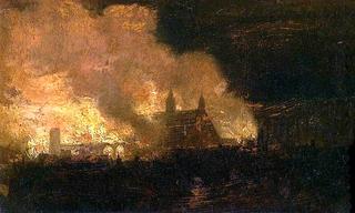 烧毁议会大厦