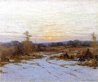 Sunset Snow