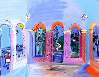 The Terrace with Arches at Vallauris
