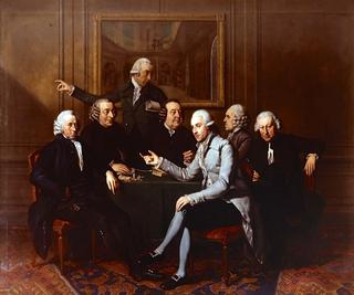 Group Portrait of Directors of Teylers Foundation