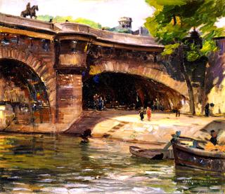 Pont Neuf with Statue of Henry IV, Paris