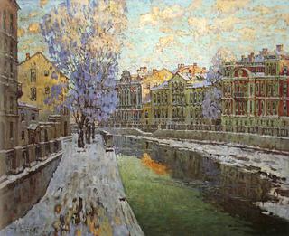 The Griboedov Canal in St.Petersburg