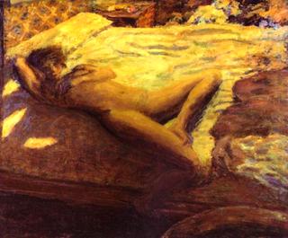Woman Reclining on a Bed